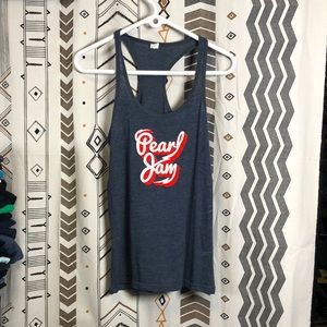 Woman’s Pearl Jam tour tank top
